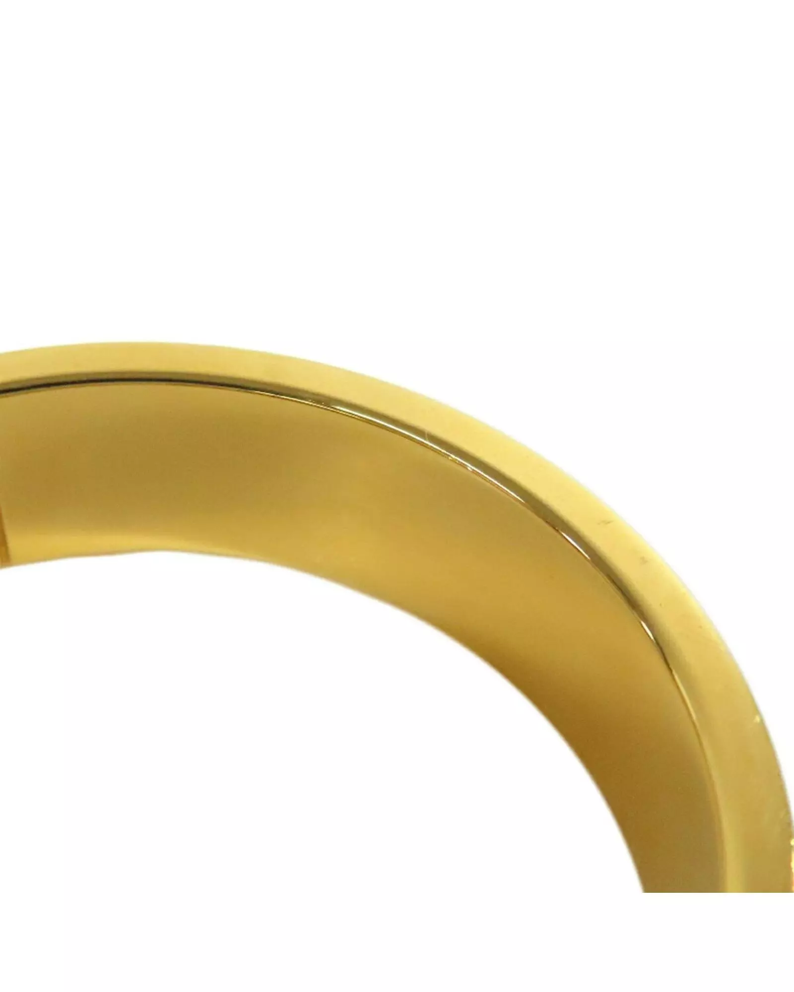 Preloved Collier de Chien Bracelet Enamel Hinged Design Women - Gold alternative image