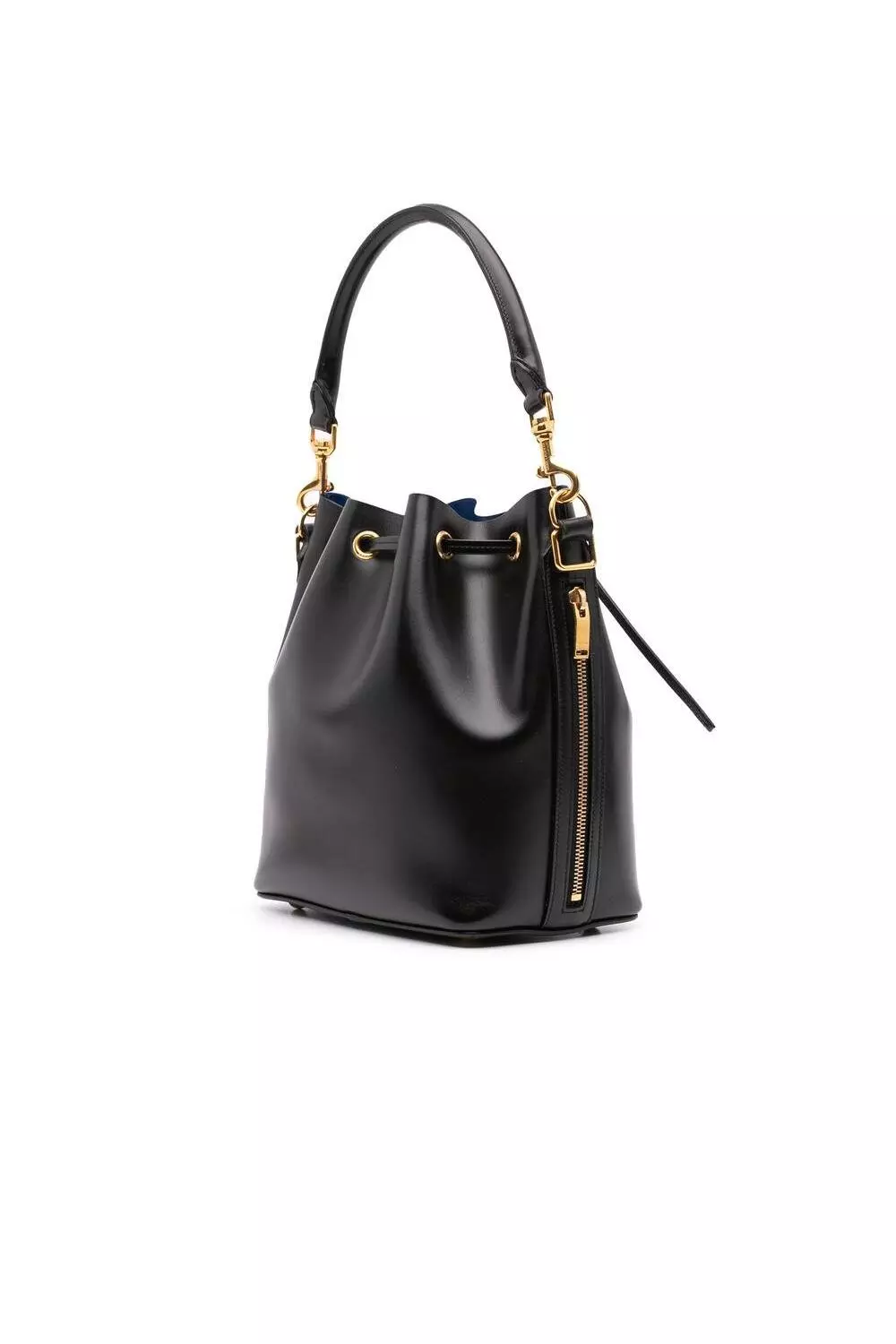 ショルダーバッグ SAINT LAURENT BLACK ECONYL RIVE DE GAUCHE BUCKET BAG Saint Laurent - Rive Gauche leather bucket bag Saint Laurent