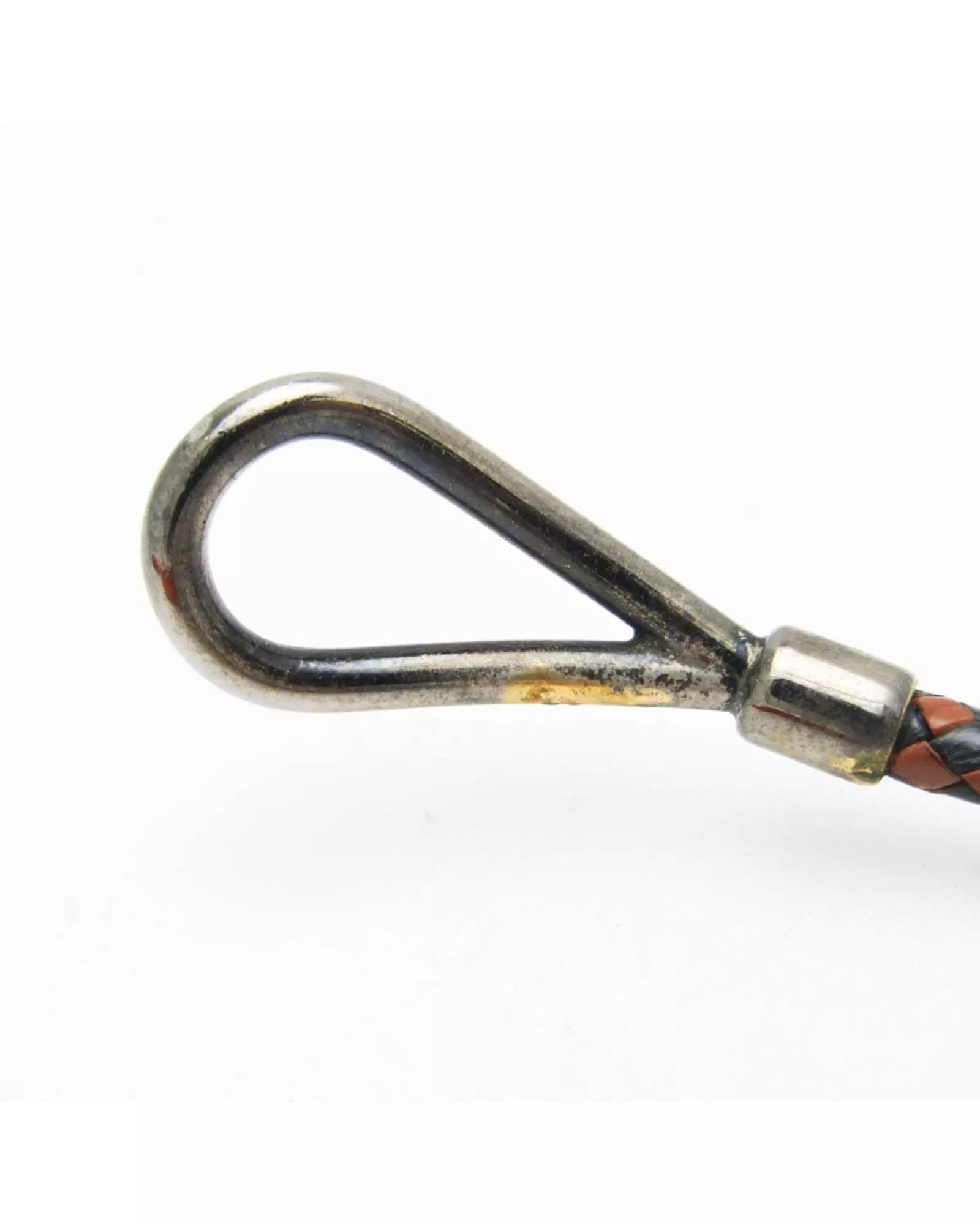 Multi Preloved Leather Bracelet BrownBlack Wo - Multicolour alternative image