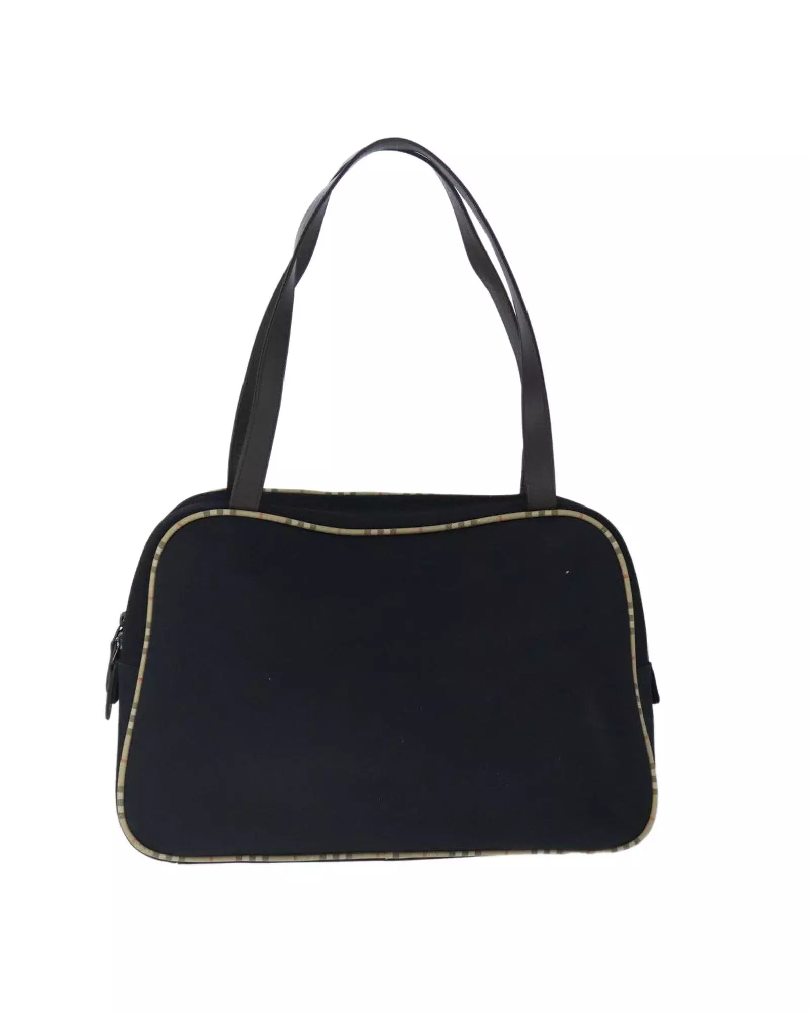 Preloved Black Canvas Shoulder Bag Women Handbags alternative image