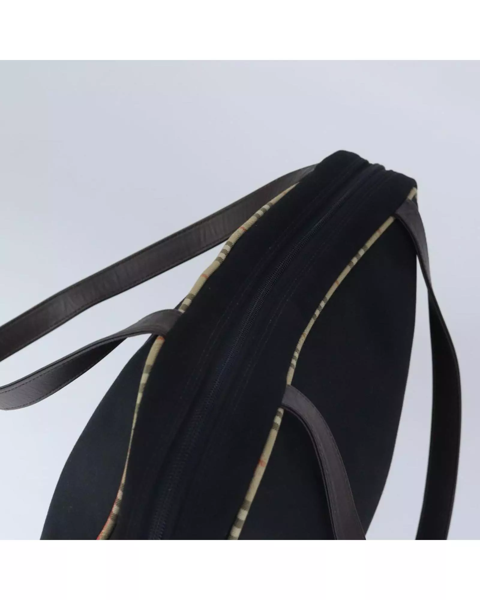 Preloved Black Canvas Shoulder Bag Women Handbags alternative image