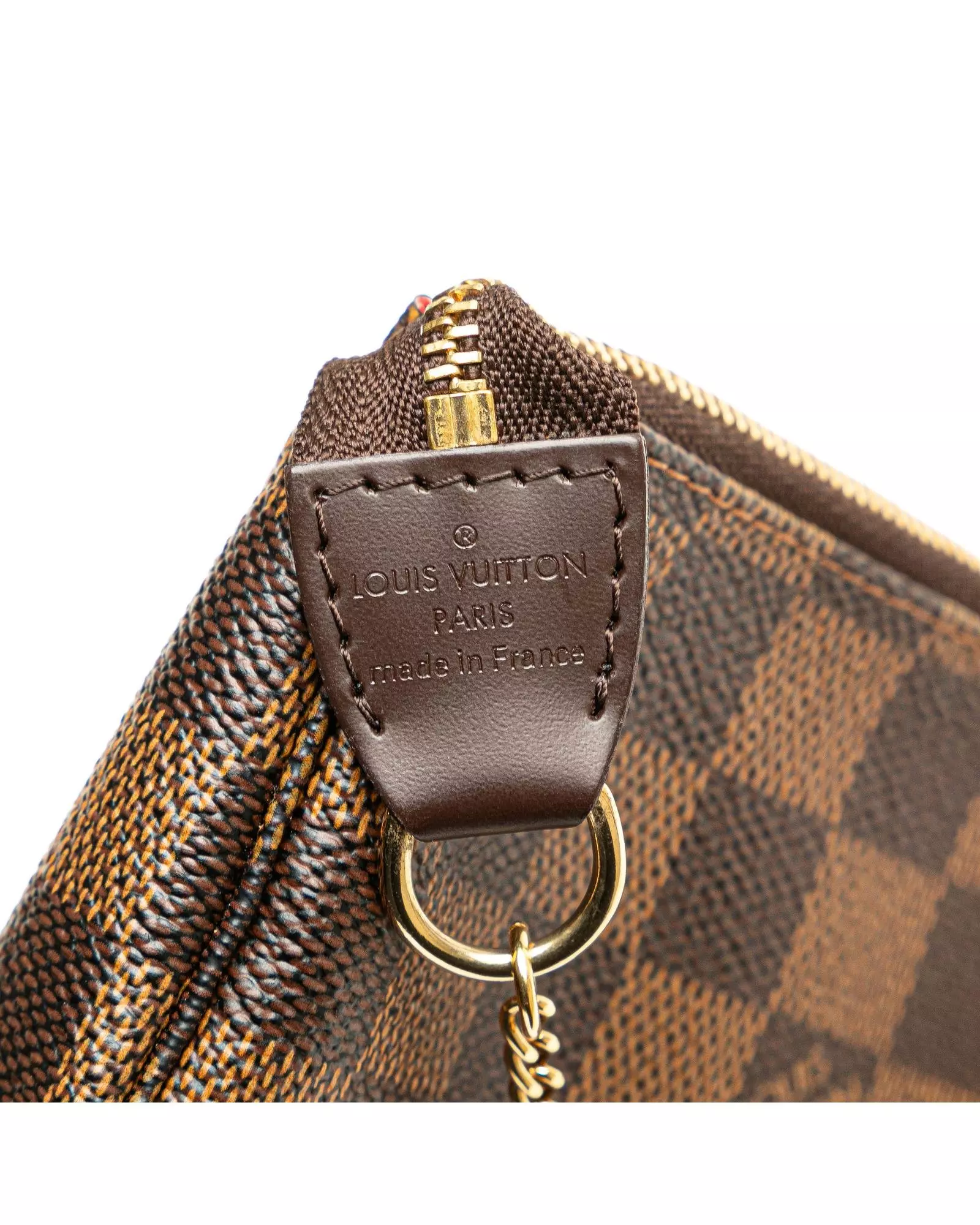 Preloved Pochette Accessoires Damier Azur Wo - Brown Handbags alternative image