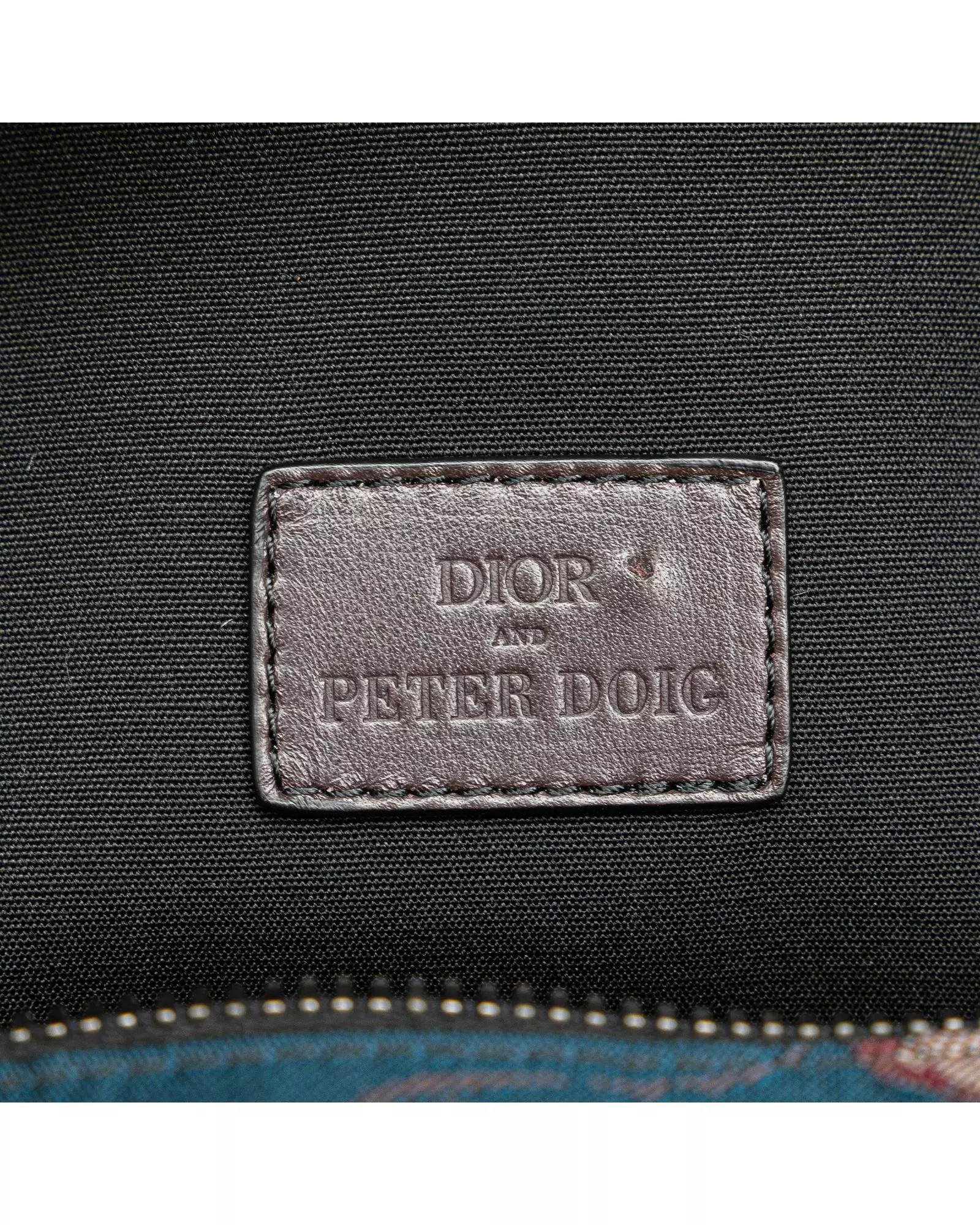 Preloved Book Tote Oblique Jacquard Messenger Bag Wo - Brown alternative image