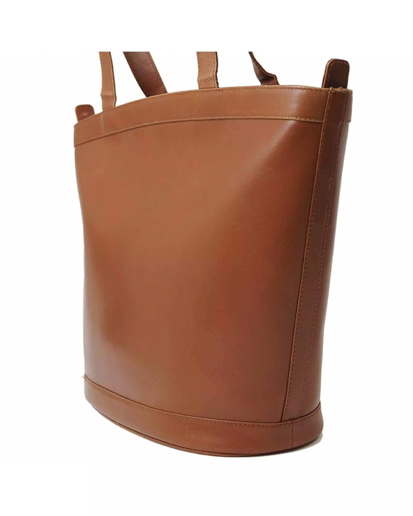 Preloved Leather Tote Bag Brown Women alternative image